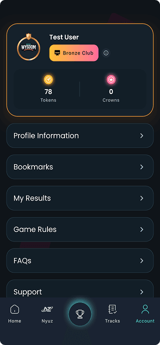 User Account